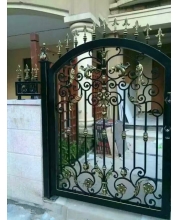Wrought iron gates