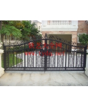 Wrought iron gates