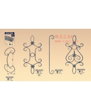 Iron art flower pots